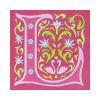 Fabric Painting: Illuminated Letters