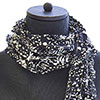 Designer Batik Scrunched Scarf